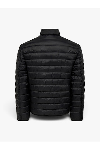 Only & Sons Onsraff Quılt Jacket Otw Vd Erkek Siyah Mont - 22038713
