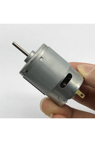 RS380 DC Motor  Yüksek hızlı DC 18V DIY RC Oyuncak Model Araba Bot Helikopter Vakum Fan Elektrik Motoru