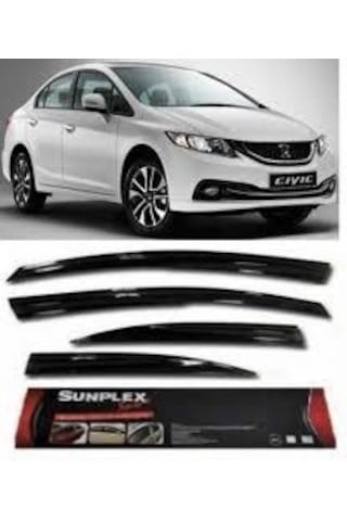 Honda civic fb7 uyumlu cam rüzgarlığı 2013+ mugen tip sunplex