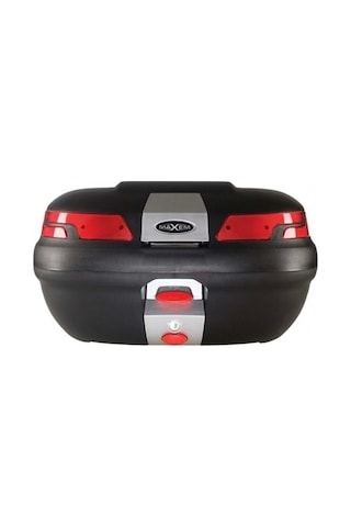 Maxem Sl-45 Litre Arka Çanta, Üst Bagaj, Sırt Dayama Takımı - 45 Litre Motosiklet Arka Çanta Topcase Siyah