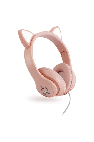 Polosmart FS56 Mikrofonlu Kedi Figürlü Kulak Üstü Kulaklık