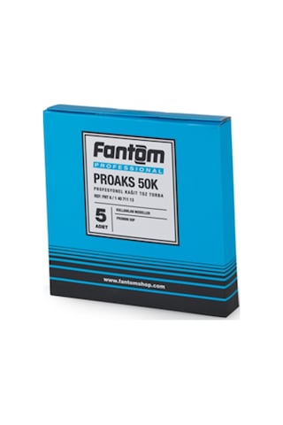 Proaks 50K Profesyonel Kağıt Toz Torba 5'Li Paket