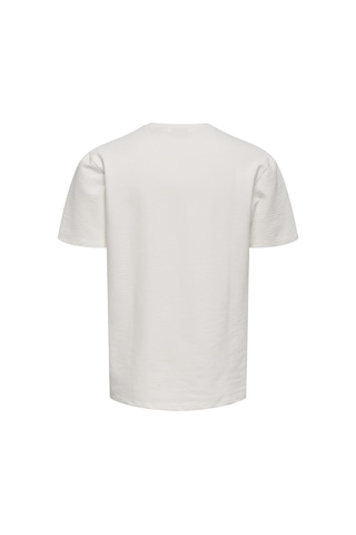 Only & Sons Erkek T Shirt 22028692 Ekru