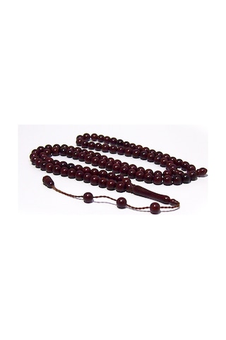 Hac Umre Hediyelik 99 Lu Kuka 10mm Tesbih Kahverengi