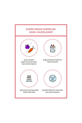 Missha Talks Vegan Squeeze Sheet Mask Pürüzsüz Görünüm Sunan Vegan Yaprak Maske - Skin Smoother