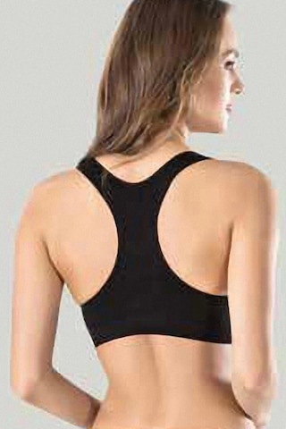 Miss Fit 1502 Yüzücü Büstiyer Siyah