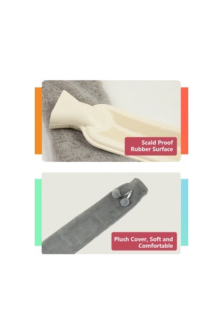 Leezsing "yumuşak Tüylü Uzun Sıcak Su Torbası - 2l Kapasiteli, Sızdırmaz Ve Güvenli" Diğer