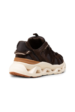 Deery Kadın Hakiki Süet Kahverengi Sneaker Ayakkabı - M1128zkhvc01