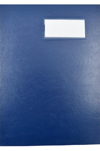 Önder Cilt Bezi Kapaklı 16 Lı İmza Dosyası Lacivert (7121-6)