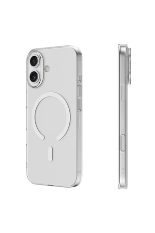 Abatech Apple Uyumlu iPhone 17 Magsafe Telefon Kılıfı Şeffaf