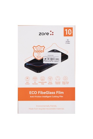 Lexroo High Wear Resistance 8h Fibe Glass Film 196mm X 125mm 10 Adet - Şeffaf