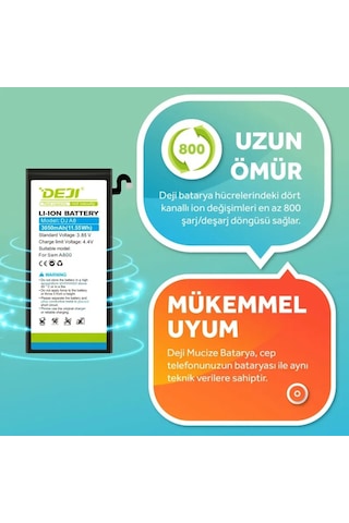 Samsung Uyumlu Galaxy A8 2015 Batarya A800 Deji