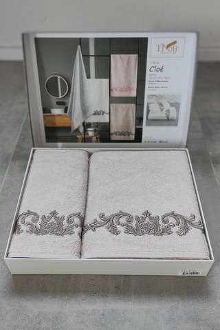 Bambu Yumuşak & Su Emici Tivoli Cloé Banyo Havlu Takımı