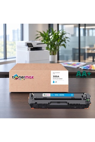 Hp 305a Ce411a Mavi Uyumlu Toner Aa Plus / Laserjet Pro M351 / M375 / M451 / M475