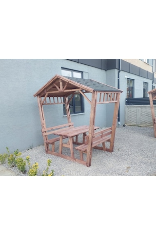 Pergola Bahçe Gölgeliği Çardak P37 Maun