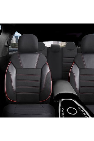 Z&c Maxtech Ford Fiesta Eski Kasa Uyumlu Özel Tasarım Oto Koltuk Kılıfı Seti Simple