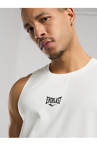 Everlast Ever Essentials Regular Beyaz Erkek Kolsuz Tişört Beyaz
