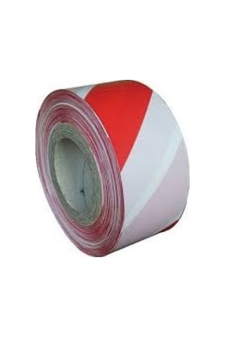 Ikaz Şeridi Kırmızı Beyaz (500 Mt)