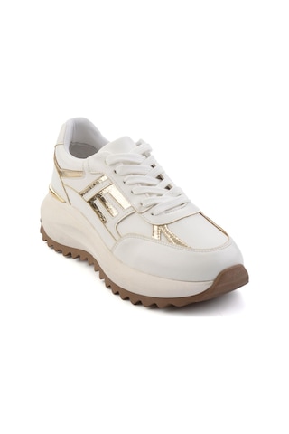 Bambi Beyaz Kadın Sneaker K01791072909 Beyaz
