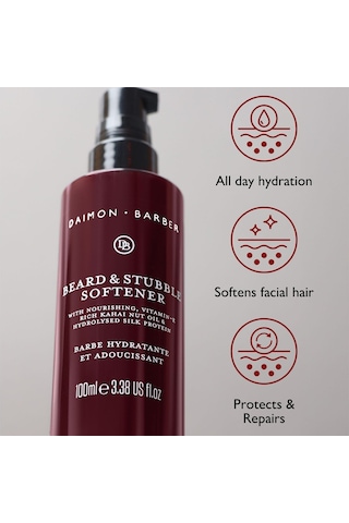 Daimon Barber Beard Ve Stoppel Yumuşatıcısı Avokado Yağı Ve Aloe Vera İle Yumuşaklık Sağlar
