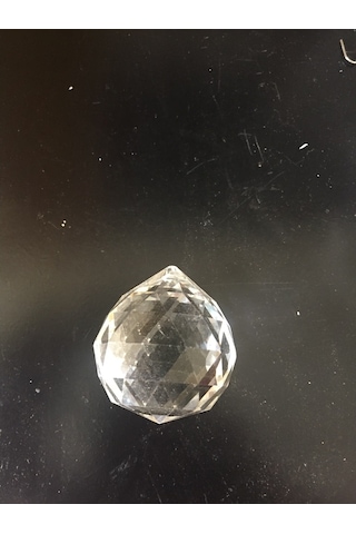 Kristal Avize Top Taşı Asfor Toptaş 30 Mm Cam Lazer Kesim