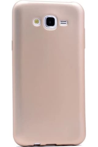 Samsung Galaxy Uyumlu J7 Core (J701) Arka Kapak Silikon Kılıf + Temperli Cam Ekran Koruyucu
