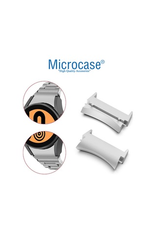 Galaxy Watch 5 Pro 45mm Metal Kordon Kayış Adaptörü Set - AL3144
