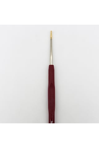 Abarta Tulip Silikon Elastik Saplı Dantel Tığ No:1 & 1.90mm-bordo