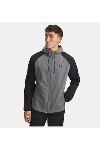Under Armour Ua Stretch Woven Erkek Ceket 6003001-709 Yeşil