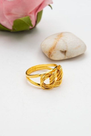 Latif Kuyumculuk 22 Ayar Altın Üçlü Samanyolu Kadın Yüzük Lkyzk1541