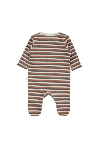 Civil Baby Çizgi Empirme 1-9 Ay Tulum - Bej Taş Rengi