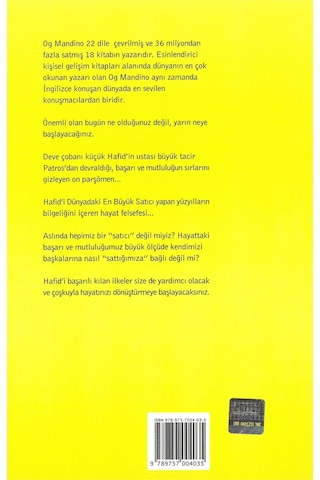 Dünyadaki En Büyük Satıcı - Og Mandino