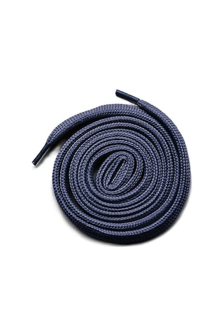 Mavi Gri 1 Cm Kalınlığında 1 Çift Yassı Spor Ayakkabı Bağcığı Gri