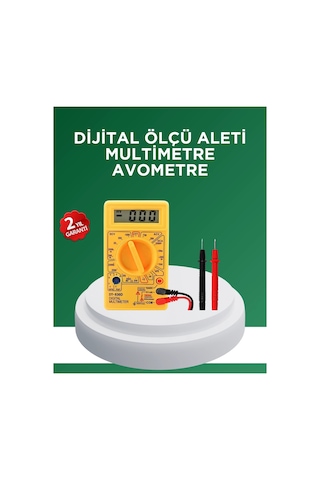 Mey İthalat Dijital Multimetre Ölçü Aleti Ac Dc Ölçüm Ve Lcd Ekranlı Diğer