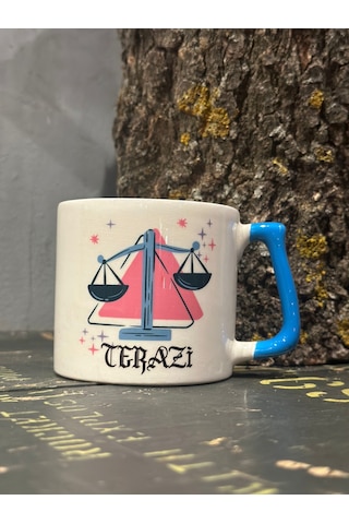 Terazi Burcu Tasarım Kupa
