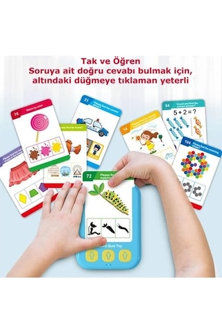 İngilizce Sorularla Eğitici Akıl Ve Zeka Kartları - 110 Soru