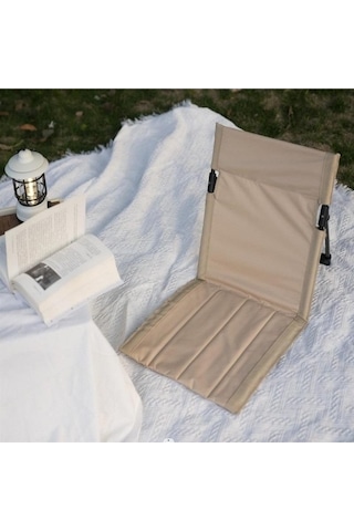 Pazly Haki Katlanır Sandalye, Ultra Hafif, Taşınabilir Kamp Ve Balıkçılık Sandalyesi, 600d Oxford Kumaş Haki