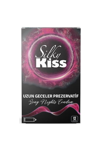 Silky Kiss Uzun Geceler Prezervatif 12'li 5 Li Paket