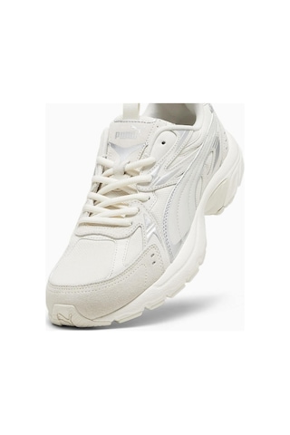 Puma Milenio Tech Suede Unisex Beyaz Spor Ayakkabı Beyaz