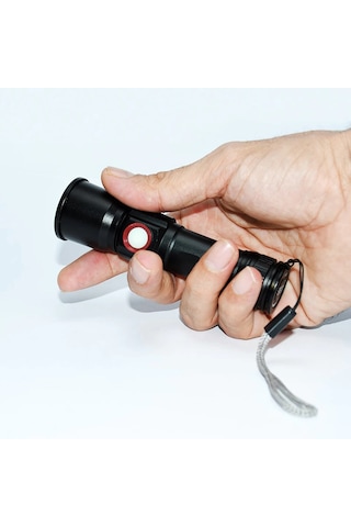 2 Led 1.000 Lümen Usb Şarjlı El Feneri Wt-611