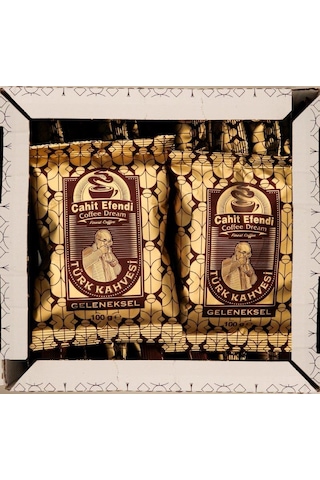 Cahit Efendi Türk Kahvesi (10 Adet 100gr.) 1 Kg.