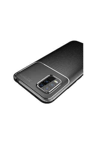 Xiaomi Mi 10 Lite Kılıf Zore Negro Silikon Kapak Kahverengi
