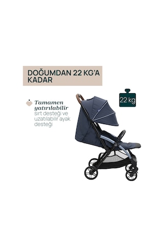 Chicco Goody Xplus Bebek Arabası Radıant Blue 07087040380000