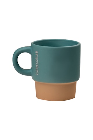 Espressolab Stoneware Espresso Bardağı No:108 120 Ml Seramik Espresso Kupası Mavi