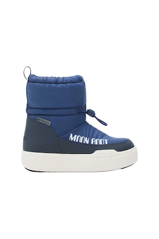F017 Blue Navy Bot Kız Çocuk 80d3440090 Moon Boot Jr Park Tube Mid Wp Mavi