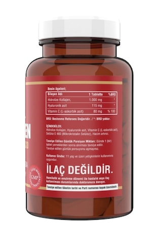 Ncs Collagen Hyaluronic Acid 90 Tablet