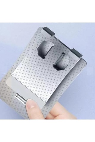 Metal Katlanabilir Masaüstü Telefon Standı Tablet Standı Dönebilen Çok Fonksiyonlu Metal Stand Yatay Dikey Hareket