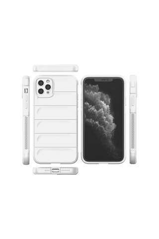 Özel I Phone 11 Pro Kılıf Optimum Silikon - Krem Fırsat