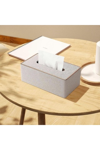 Mendil Kutusu Kapağı, Deri Mendil Kutusu Tutucu, Kleenex Ve Peçete İçin Dikdörtgen Mendil Kutusu Kapakları