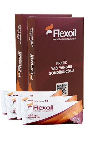 Flexoil Pratik Yağ Yangını Söndürücüsü (4'lü Paket)